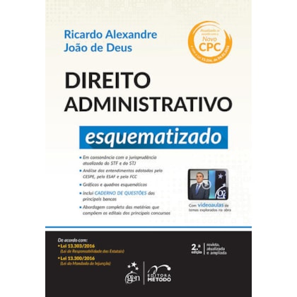 DIREITO ADMINISTRATIVO ESQUEMATIZADO