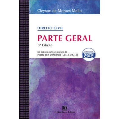 DIREITO CIVIL - PARTE GERAL