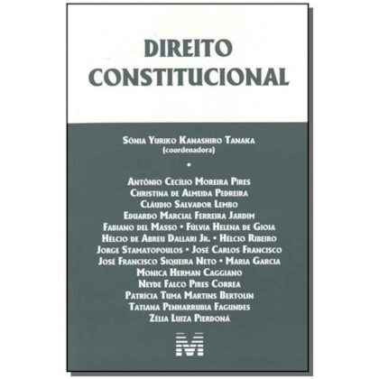 DIREITO CONSTITUCIONAL - 1 ED./2009