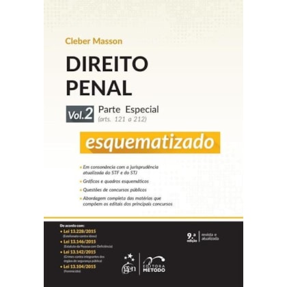DIREITO PENAL ESQUEMATIZADO - PARTE ESPECIAL - VOL. 2