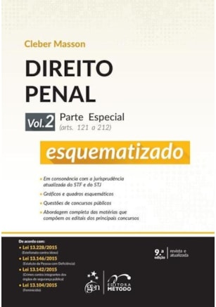 DIREITO PENAL ESQUEMATIZADO - PARTE ESPECIAL - VOL. 2