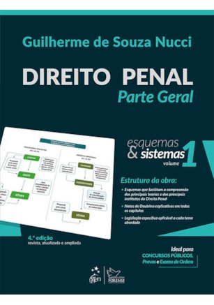 DIREITO PENAL GERAL - ESQUEMAS & SISTEMAS - VOL. 1