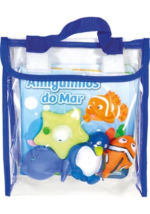 DIVERSÃO NO BANHO! AMIGUINHOS DO MAR