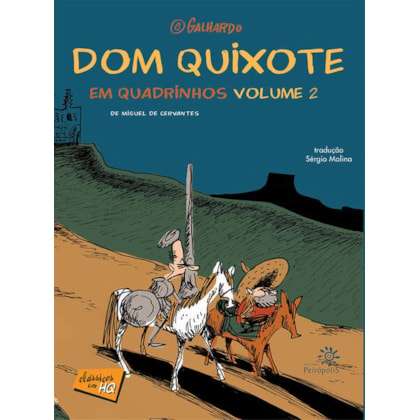 DOM QUIXOTE EM QUADRINHOS VOL. 2