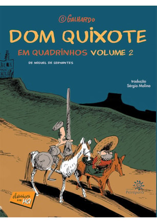 DOM QUIXOTE EM QUADRINHOS VOL. 2
