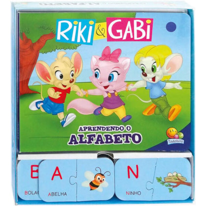 EM...APRENDENDO O ALFABETO (RIKI & GABI)