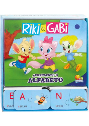 EM...APRENDENDO O ALFABETO (RIKI & GABI)