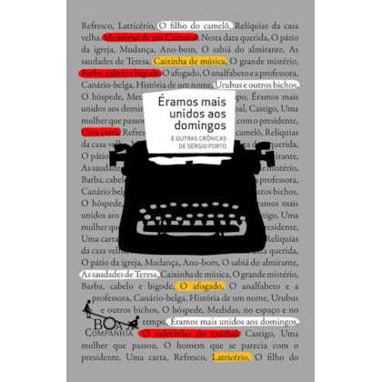ÉRAMOS MAIS UNIDOS AOS DOMINGOS
