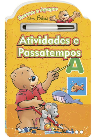 ESCREVA E APAGUE COM BÓRIS: ATIVIDADES E PASSATEMPOS