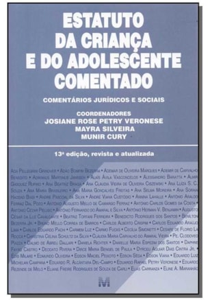 ESTATUTO DA CRIANÇA E DO ADOLESCENTE COMENTADO - 13 ED./2018
