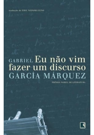 EU NÃO VIM FAZER UM DISCURSO