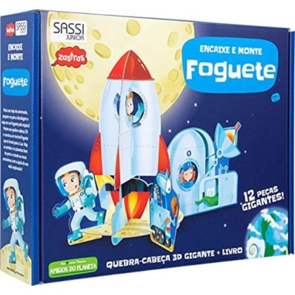 FOGUETE : ENCAIXE E MONTE