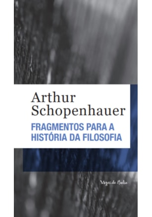 Fragmentos para a história da filosofia - Ed. Bolso