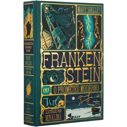 FRANKENSTEIN – EDIÇÃO DE LUXO ILUSTRADA E COM ELEMENTOS INTERATIVOS DO ESTÚDIO MINALIMA