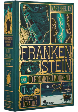 FRANKENSTEIN – EDIÇÃO DE LUXO ILUSTRADA E COM ELEMENTOS INTERATIVOS DO ESTÚDIO MINALIMA