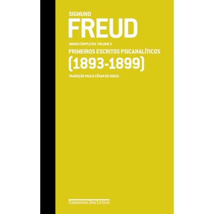 FREUD (1893-1899) - OBRAS COMPLETAS VOLUME 3