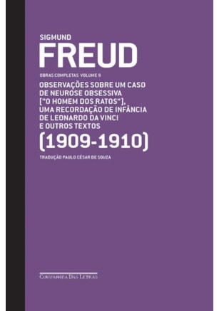 FREUD (1909-1910) - OBRAS COMPLETAS VOLUME 9