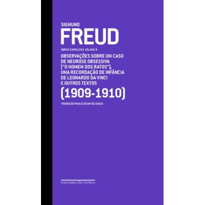FREUD (1909-1910) - OBRAS COMPLETAS VOLUME 9
