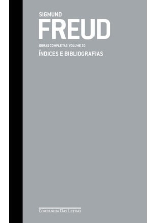 FREUD — OBRAS COMPLETAS VOLUME 20