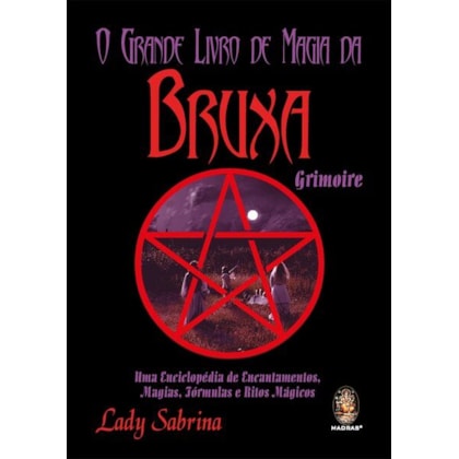 Grande livro de magia da bruxa grimoire