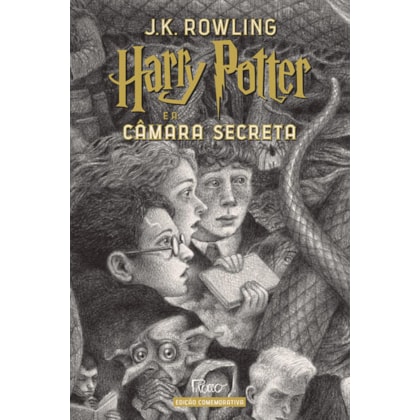 HARRY POTTER E A CÂMARA SECRETA (CAPA DURA) – EDIÇÃO COMEMORATIVA DOS 20 ANOS DA COLEÇÃO HARRY POTTER
