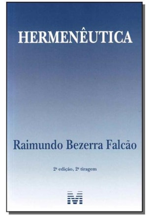 HERMENÊUTICA - 2 ED./2013