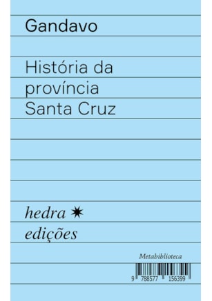 HISTÓRIA DA PROVÍNCIA DE SANTA CRUZ