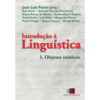 INTRODUÇÃO A LINGUÍSTICA I