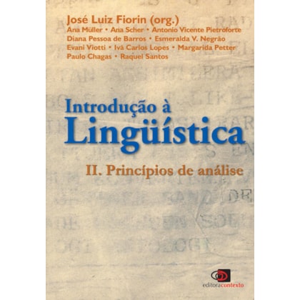 INTRODUÇÃO A LINGUÍSTICA II