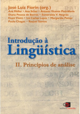 INTRODUÇÃO A LINGUÍSTICA II