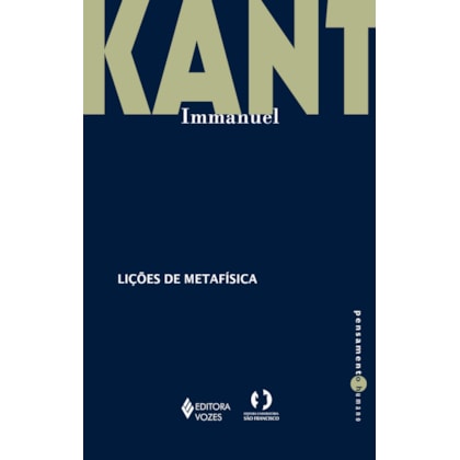 LIÇÕES DE METAFÍSICA