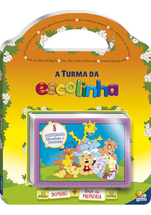 LIVRO 2 EM 1 - DOMINÓ+MEMÓRIA (ESCOLINHA TODOLIVRO)