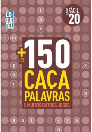 LIVRO COQUETEL + 150 CAÇAS 20