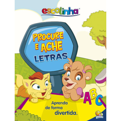 LIVRO+TAPETE ESCOLINHA: LETRAS (ESCOLINHA TODOLIVRO)