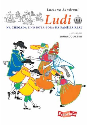 LUDI NA CHEGADA E NO BOTA-FORA DA FAMÍLIA REAL