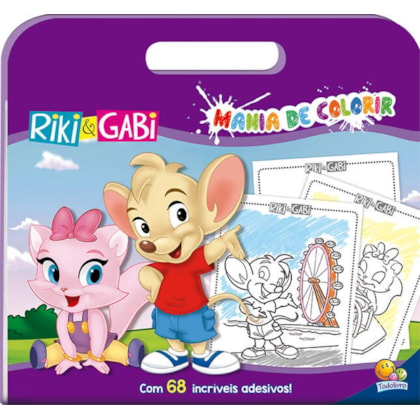 MANIA DE COLORIR (RIKI & GABI)