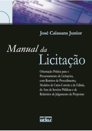 MANUAL DA LICITAÇÃO