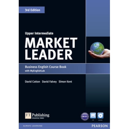 MARKET LEADER 3RD EDITION UPPER INTERMEDIATE COURSEBOOK WITH DVD-ROM AND MYLAB ACCESS CODE PACK