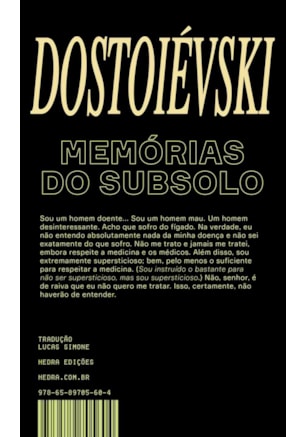 MEMÓRIAS DO SUBSOLO