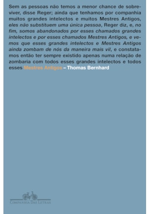 MESTRES ANTIGOS