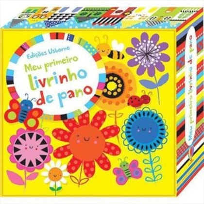 MEU PRIMEIRO LIVRINHO DE PANO AMARELO