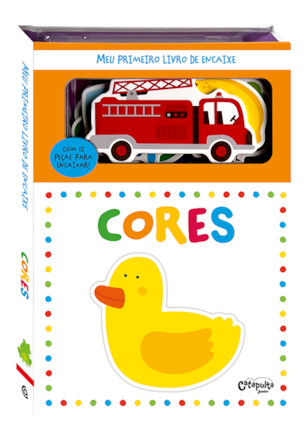 MEU PRIMEIRO LIVRO DE ENCAIXE: CORES