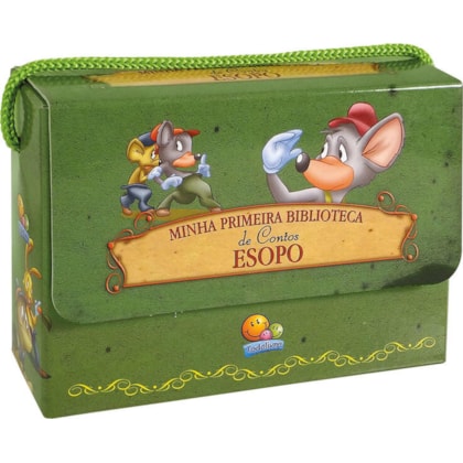 MINHA P.BIBLIOTECA DE CONTOS DE ESOPO-KIT C/05 UND.