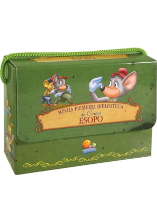 MINHA P.BIBLIOTECA DE CONTOS DE ESOPO-KIT C/05 UND.