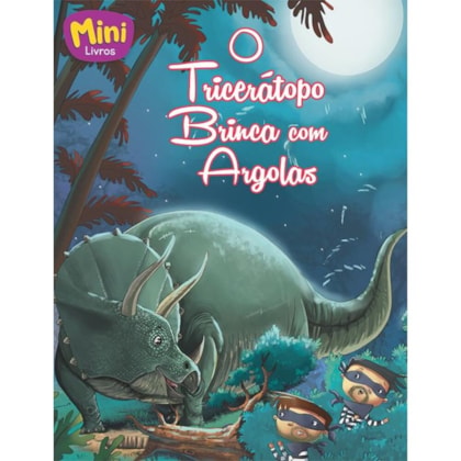 MINI - DINOSSAUROS: TRICERÁTOPO BRINCA COM...