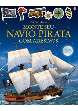 MONTE SEU NAVIO PIRATA COM ADESIVOS