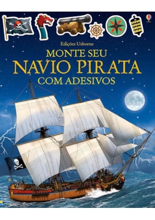 MONTE SEU NAVIO PIRATA COM ADESIVOS