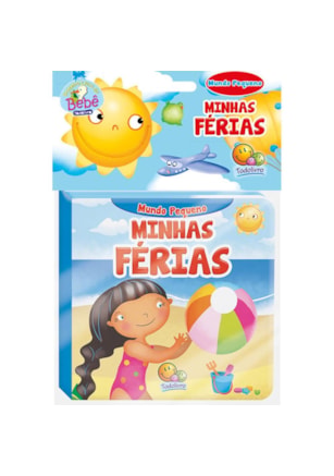 MUNDO PEQUENO - LIVRO DE PANO: MINHAS FÉRIAS