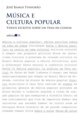 MÚSICA E CULTURA POPULAR