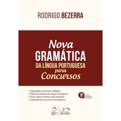 NOVA GRAMÁTICA DA LÍNGUA PORTUGUESA PARA CONCURSOS